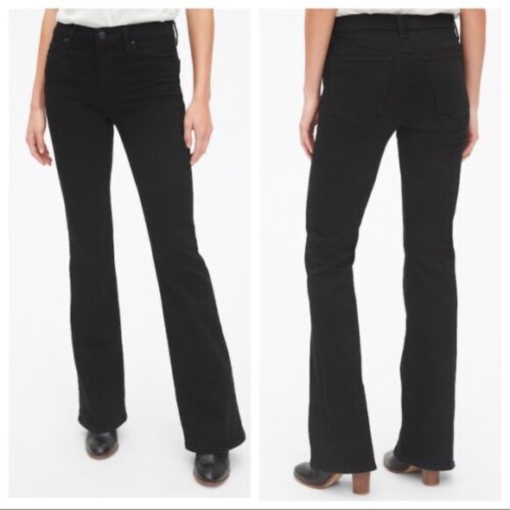 GAP| "1969" Boot Cut Black Jeans